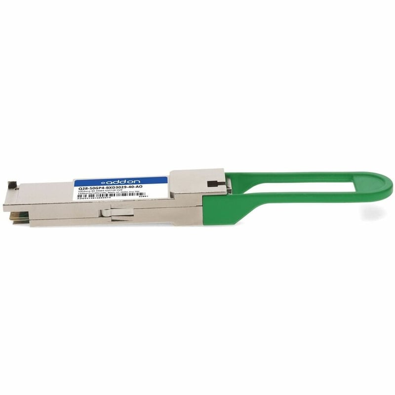 AddOn MSA and TAA 50GBase-BX PAM4 QSFP28 Transceiver (SMF, 1309nmTx/1295nmRx, 40km, LC, DOM) - Thumbnail 2