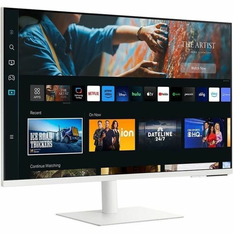 Samsung S32CM701UN 32" Class 4K UHD Smart LCD Monitor - 16:9 - Warm White