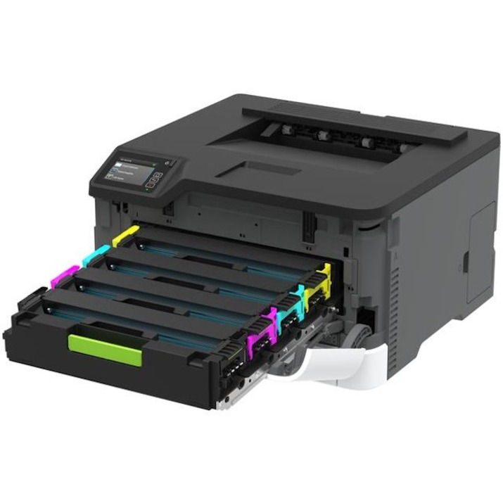Lexmark CS430 CS431dw Desktop Wireless Laser Printer - Color - Thumbnail 3