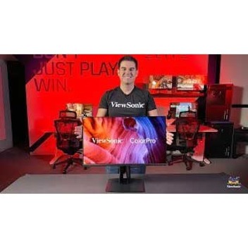 ViewSonic VP2756-2K 27 Inch Premium IPS 1440p Ergonomic Monitor with Ultra-Thin Bezels, Color Accuracy, Pantone Validated, HDMI, DisplayPort and USB C for Professional Home and Office