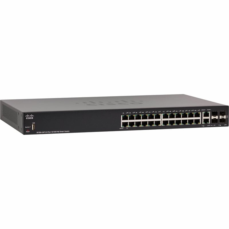 Cisco SF250-24P Ethernet Switch - Thumbnail 1