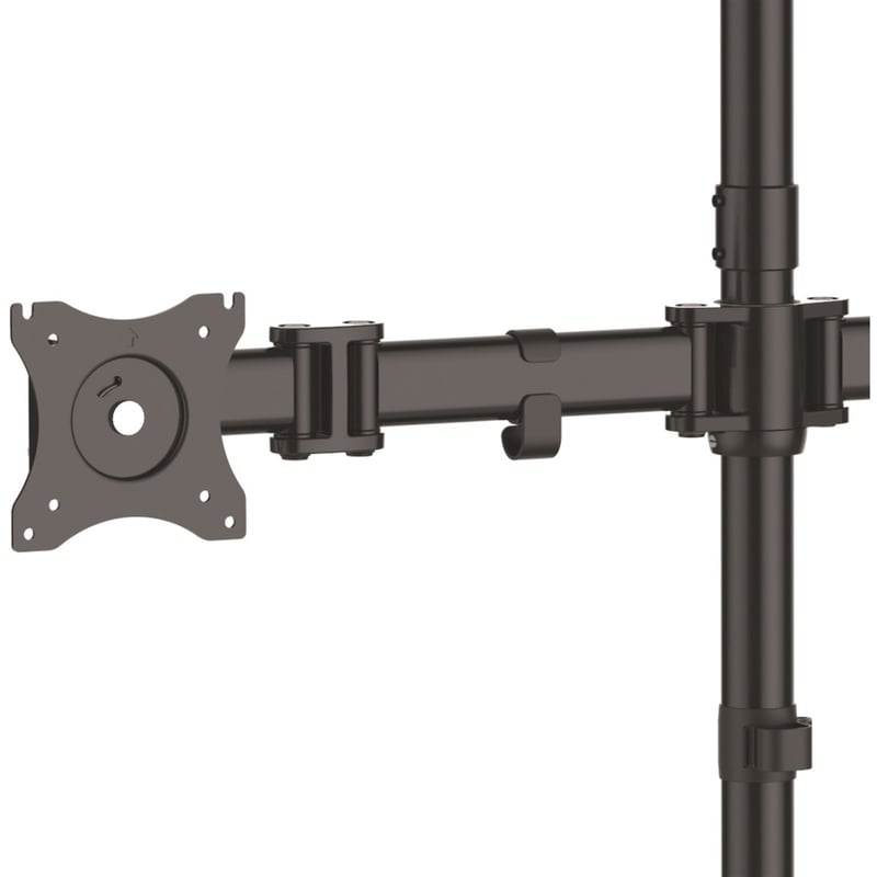 StarTech.com Quad Monitor Stand, Crossbar, Steel, Monitors up to 27" (17.6lb/8kg), VESA Monitor, Computer Monitor Stand, Monitor Arm - Thumbnail 4