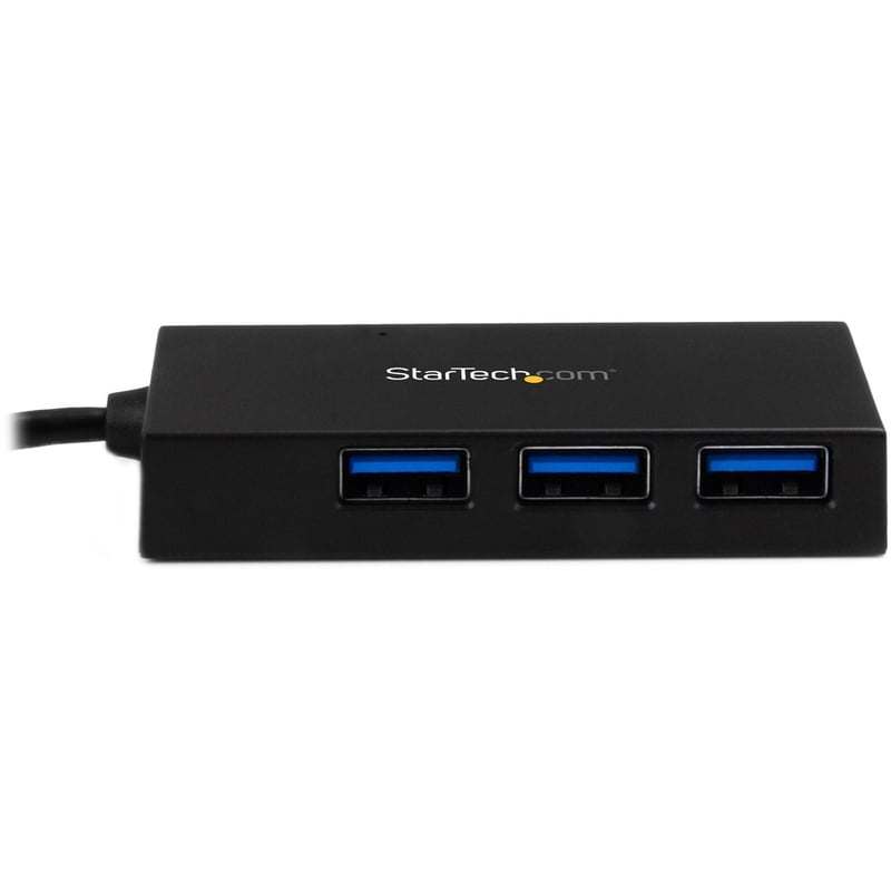 StarTech.com 4 Port USB C Hub - USB-C to 4x USB-A (USB 3.0/3.2 Gen 1 SuperSpeed 5Gbps) - USB Bus or Self Powered - BC 1.2 Charging Hub - Thumbnail 2