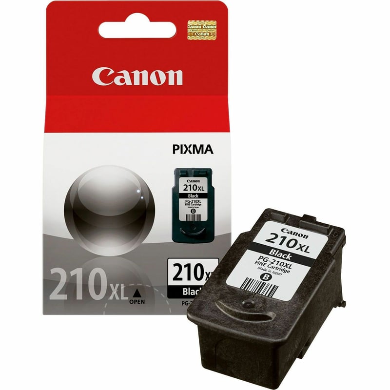 Canon PG-210XL Original Inkjet Ink Cartridge - Black - 1 Each - Thumbnail 1