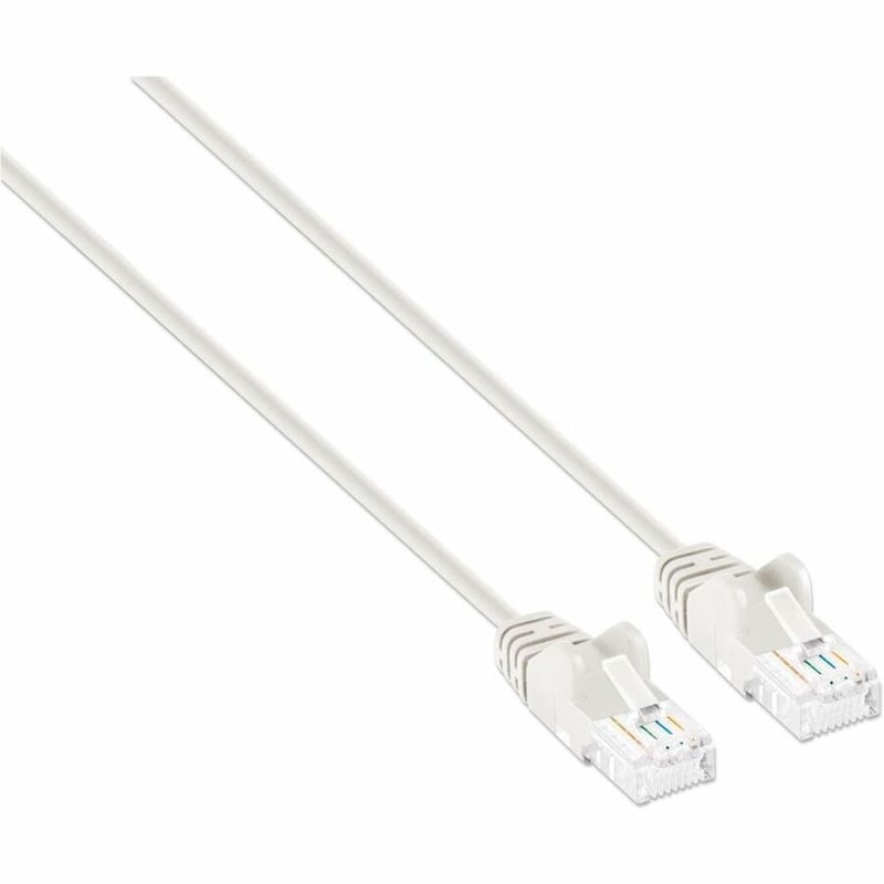 CAT6A U/UTP SLIM NETWORK PATCH CABLE, 3 FT., WHITE - Thumbnail 2