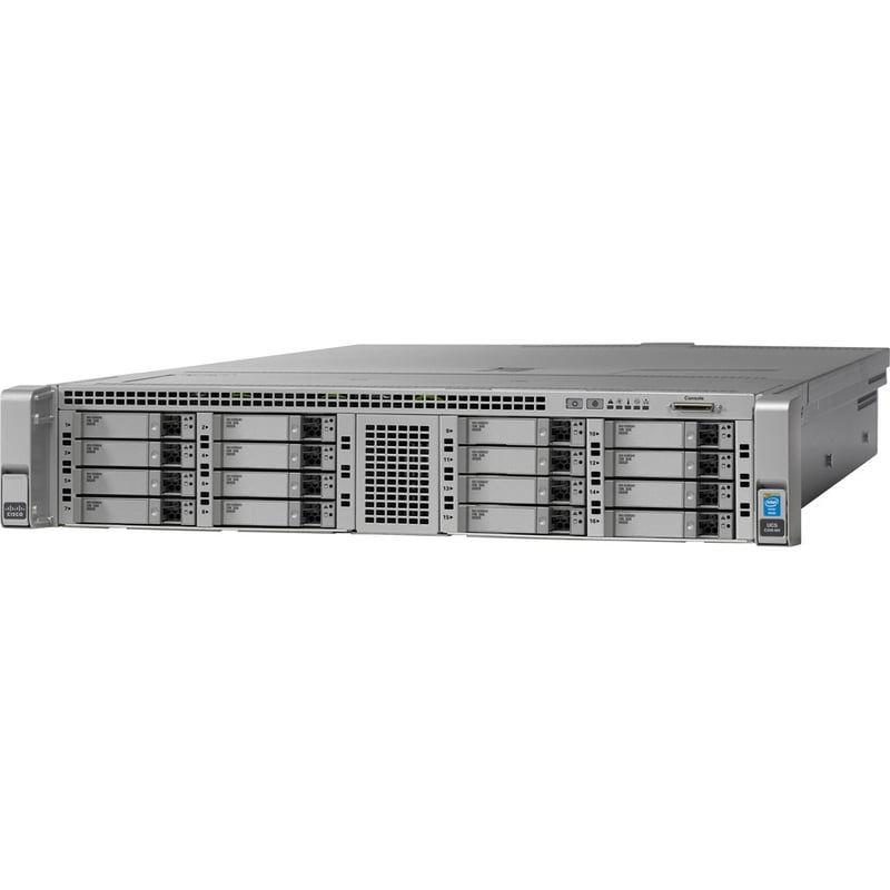 Cisco C240 M4 2U Rack Server - 2 x Intel Xeon E5-2680 v4 2.40 GHz - 256 GB RAM - 28.80 TB HDD - (24 x 1.2TB) HDD Configuration - Serial ATA, 12Gb/s SAS Controller - Thumbnail 4
