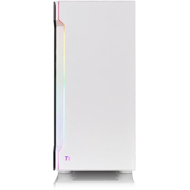 Thermaltake H200 TG Snow RGB Computer Case - Thumbnail 1