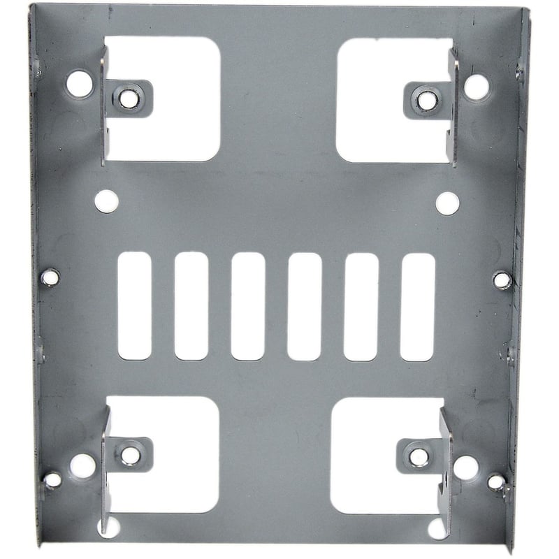 StarTech.com Dual 2.5" to 3.5" HDD Bracket for SATA Hard Drives - 2 Drive 2.5" to 3.5" Bracket for Mounting Bay - Thumbnail 4
