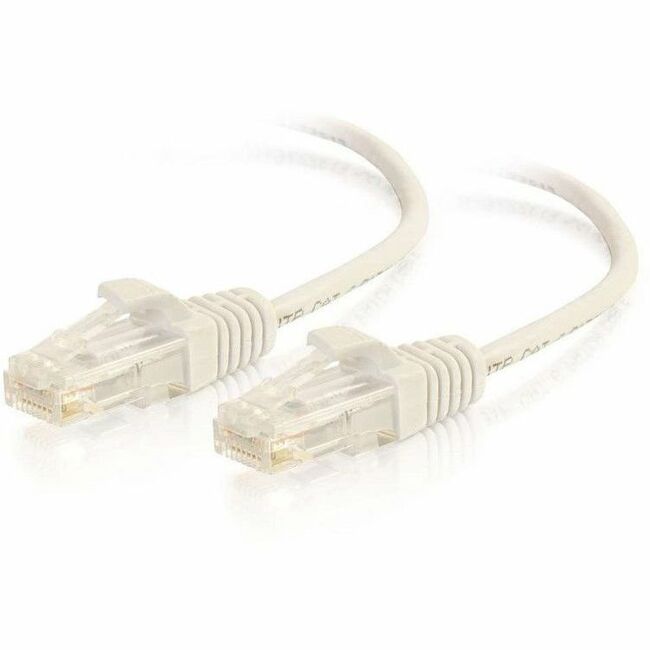 6FT/1.8M CAT6 UTP 28AWG WHT - Thumbnail 1
