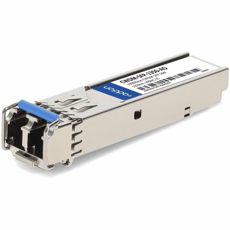 AddOn Cisco® CWDM-SFP-1350 Compatible TAA 1000Base-CWDM SFP Transceiver (SMF, 1350nm, 100km, LC) - Thumbnail 1