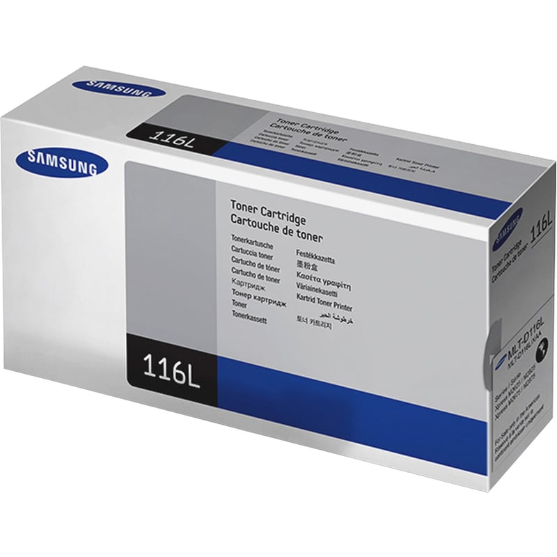 Samsung MLT-D116L (SU832A) High Yield Laser Toner Cartridge - Black - 1 Each - Thumbnail 1