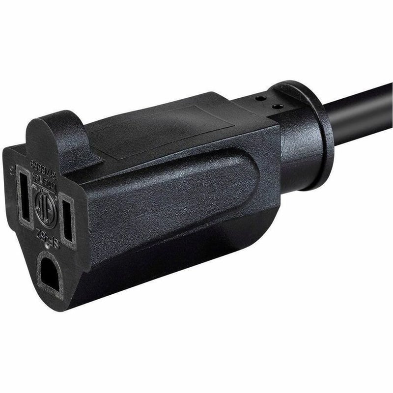 MONOPRICE EXTENSION CORD - NEMA 5-15P TO NEMA 5-15R_ 14AWG_ 15A/1875W_ SJT_ 125V - Thumbnail 3