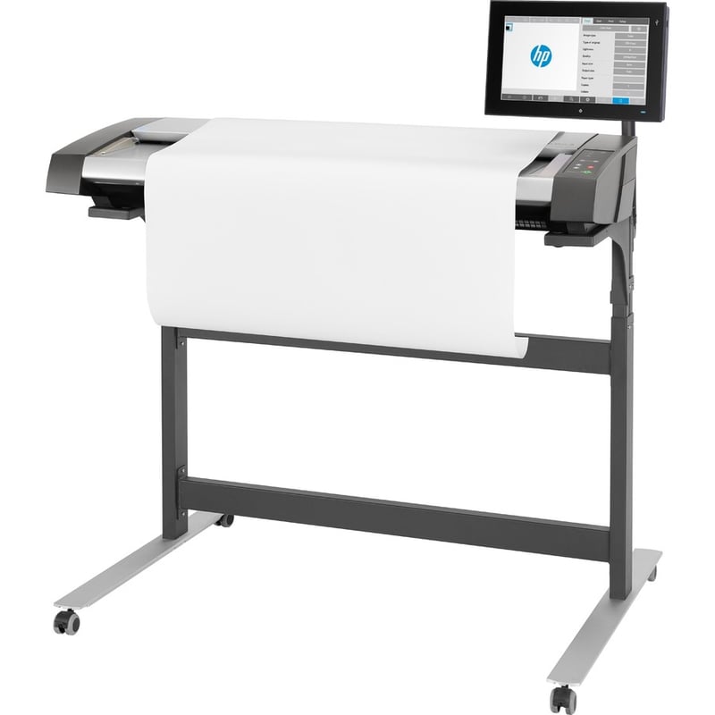 HP HD Pro HD Pro 42-in Large Format Sheetfed Scanner - 1200 dpi Optical - Thumbnail 5