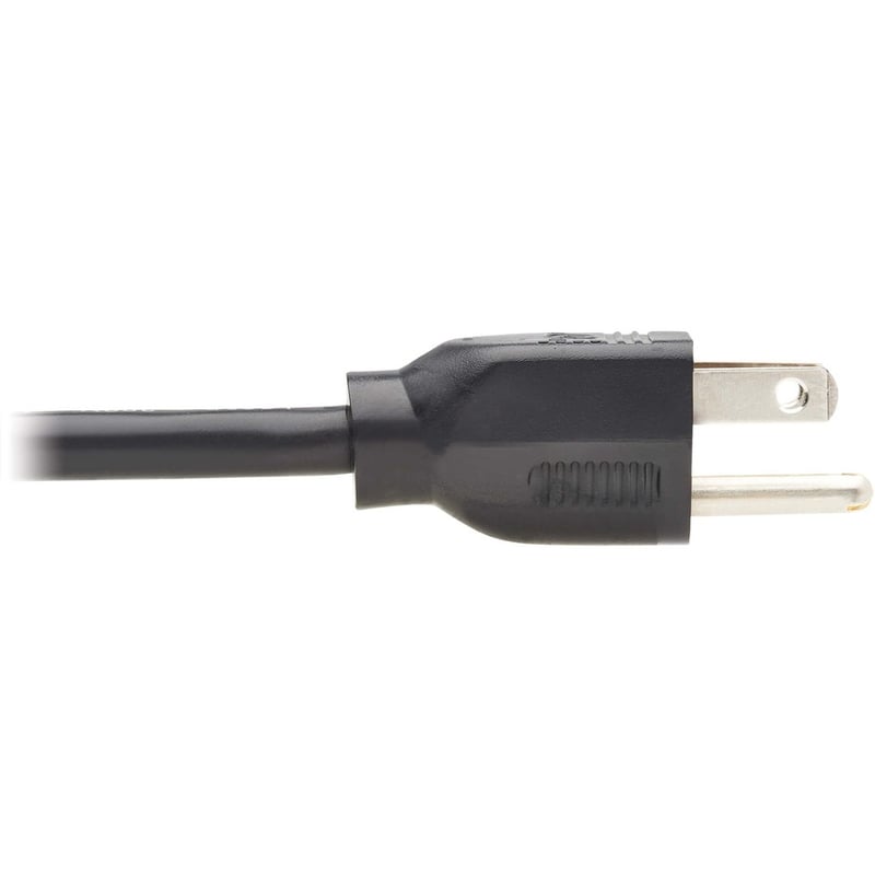Eaton Tripp Lite Series Power Extension Cord, NEMA 5-15P to NEMA 5-15R - 13A, 120V, 16 AWG, 12 ft. (3.7 m), Black - Thumbnail 4