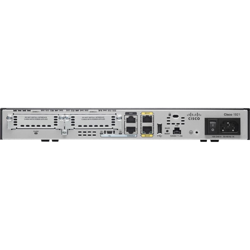 Cisco 1921 Integrated Services Router - Thumbnail 3