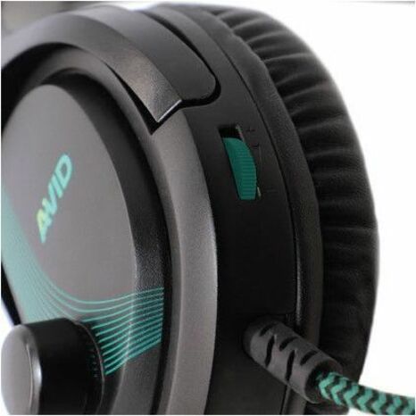 AVID AVIGA USB GAMING HEADSET NOISE CANCELLING MIC VOLUME CONTROL - Thumbnail 5