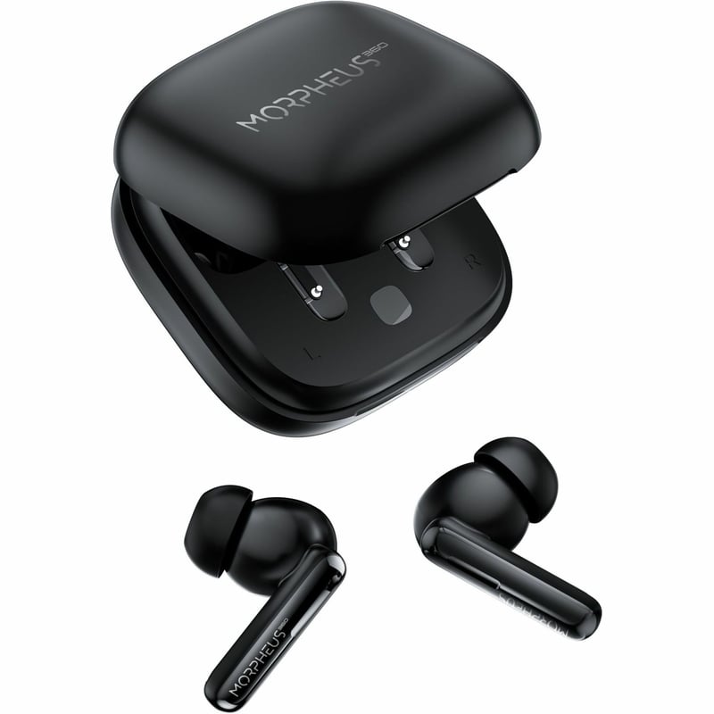 MORPHEUS 360 NEMESIS WIRELESS NOISE CANCELLING EARBUDS BLUETOOTH HEADPHONES WITH - Thumbnail 1