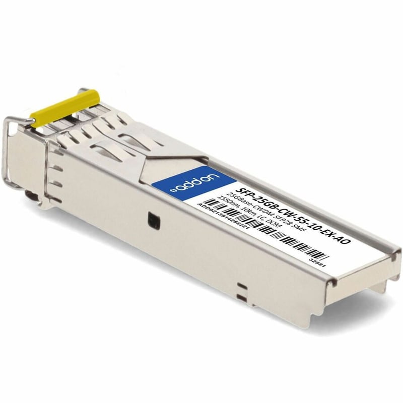 AddOn Extreme Networks&reg; Compatible TAA 25GBase-CWDM SFP28 Transceiver (SMF, 1550nm, 10km, LC, DOM) - Thumbnail 3