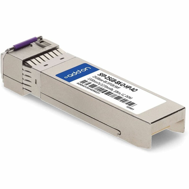 HP COMP XCVR TAA 25G-BX 1330/1270 10KM SMF SFP28 - Thumbnail 3
