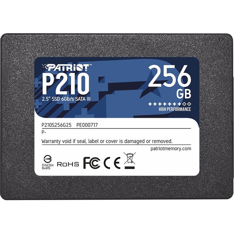 PATRIOT P210 256GB SATA3 2.5 SSD - Thumbnail 2