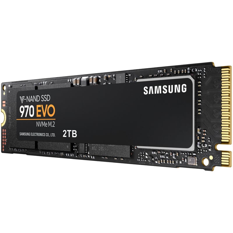 Samsung 970 EVO MZ-V7E2T0BW 2 TB Solid State Drive - M.2 2280 Internal - PCI Express (PCI Express 3.0 x4) - Thumbnail 3