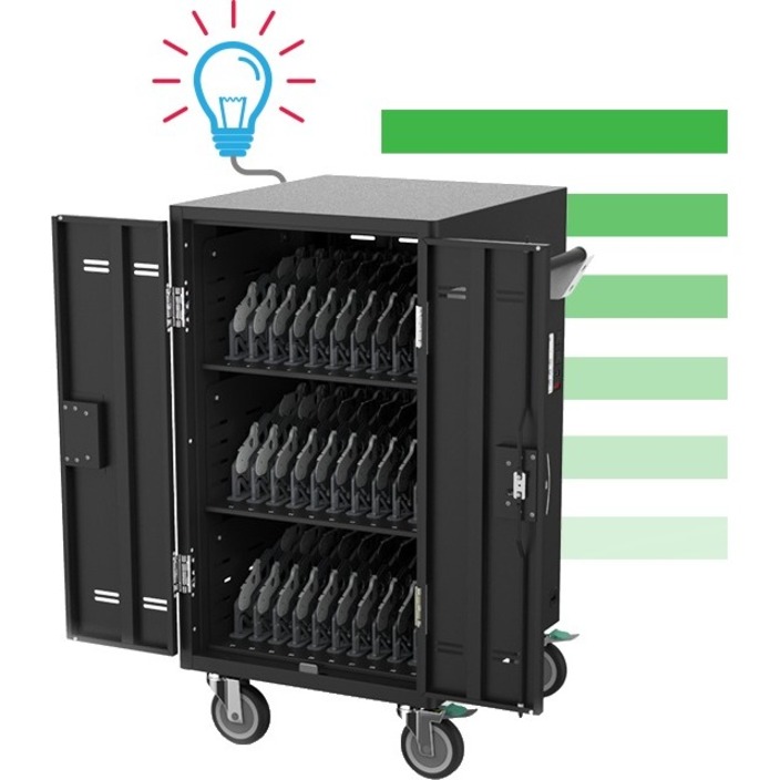 AVer AVerCharge X30i 30 Device Intelligent Charging Cart - Thumbnail 3