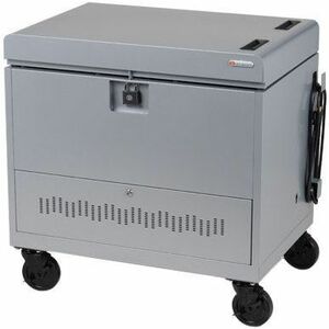 Bretford CUBE Transport Cart with Caddies - TVCT30CAD - Thumbnail 1