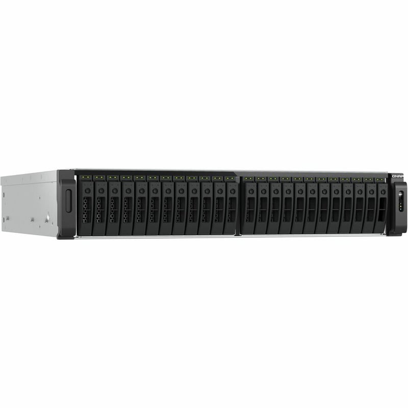 QNAP 2U 30-BAY ALL-FLASH NAS AMD RYZEN 7 7000 SERIES 8C16T - Thumbnail 2
