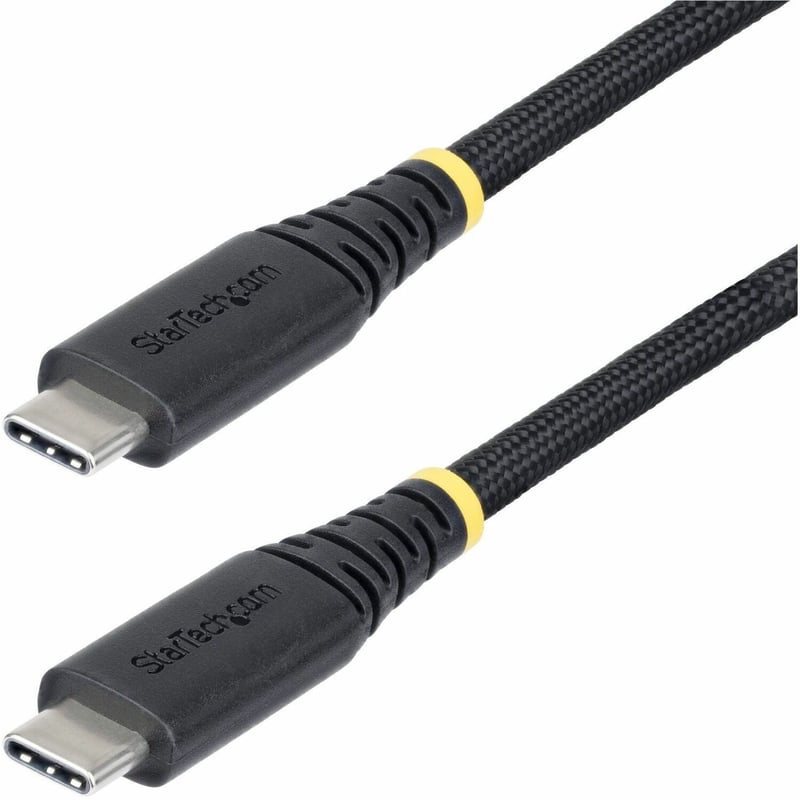 USB-C CABLE USB-IF CERTIFIED 240W PD/SILICONE JACKET/RUGGED - Thumbnail 1