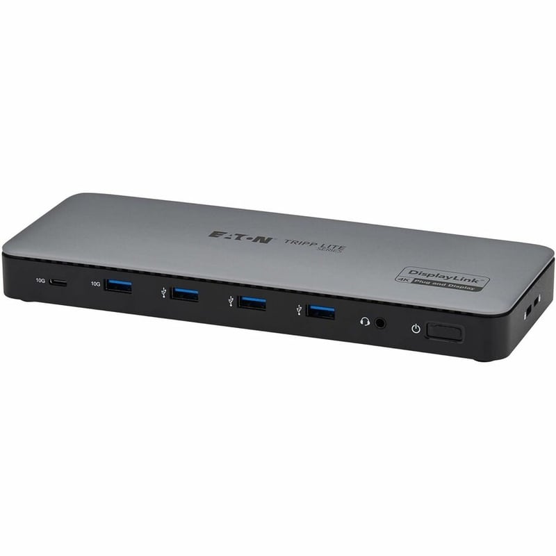 USB-C UNIV DOCK TRIPLE DISPLAY 4K HDMI DP GBE 100W PD CHARGING - Thumbnail 4