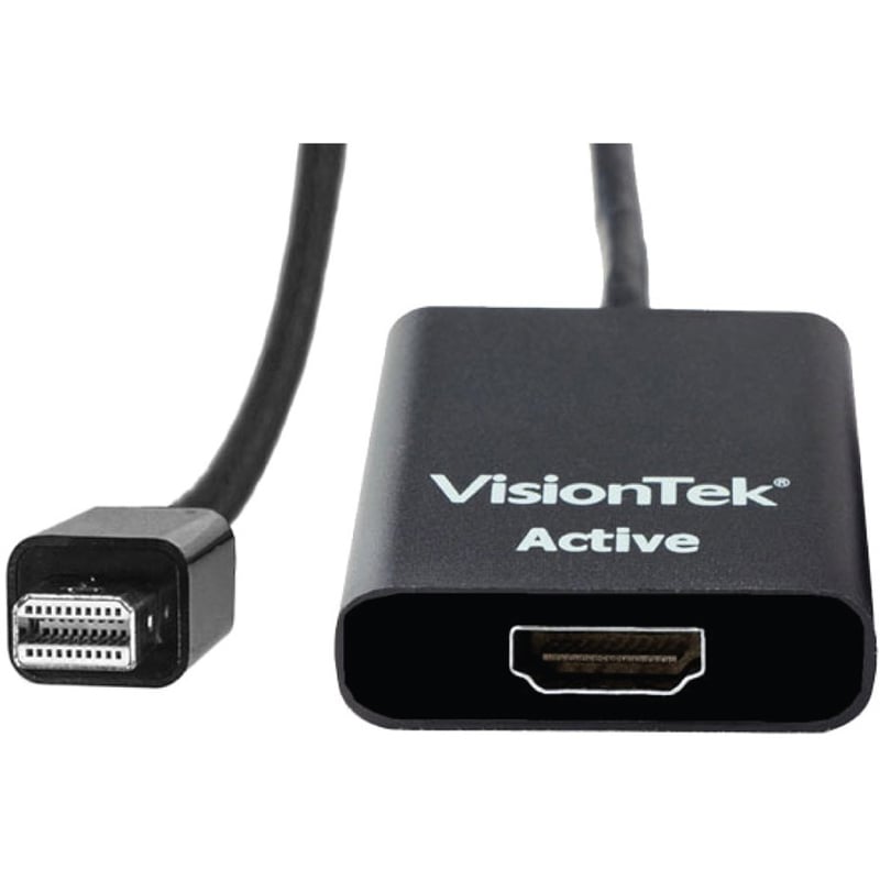 VisionTek Mini DisplayPort to HDMI 4K Active Adapter (M/F) - Thumbnail 3