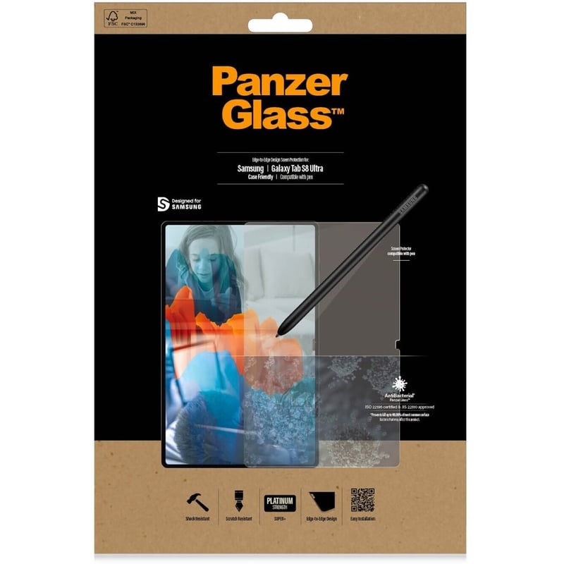 PanzerGlass Original Screen Protector Crystal Clear - Thumbnail 3