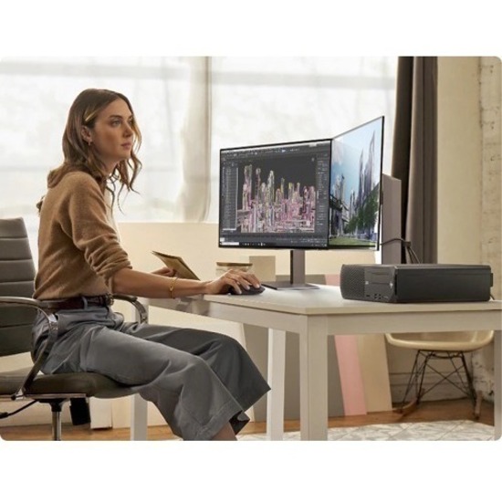 HP Z2 G5 Workstation - 1 x Intel Xeon W-1250P - 16 GB - 512 GB SSD - Small Form Factor - Black - Thumbnail 3