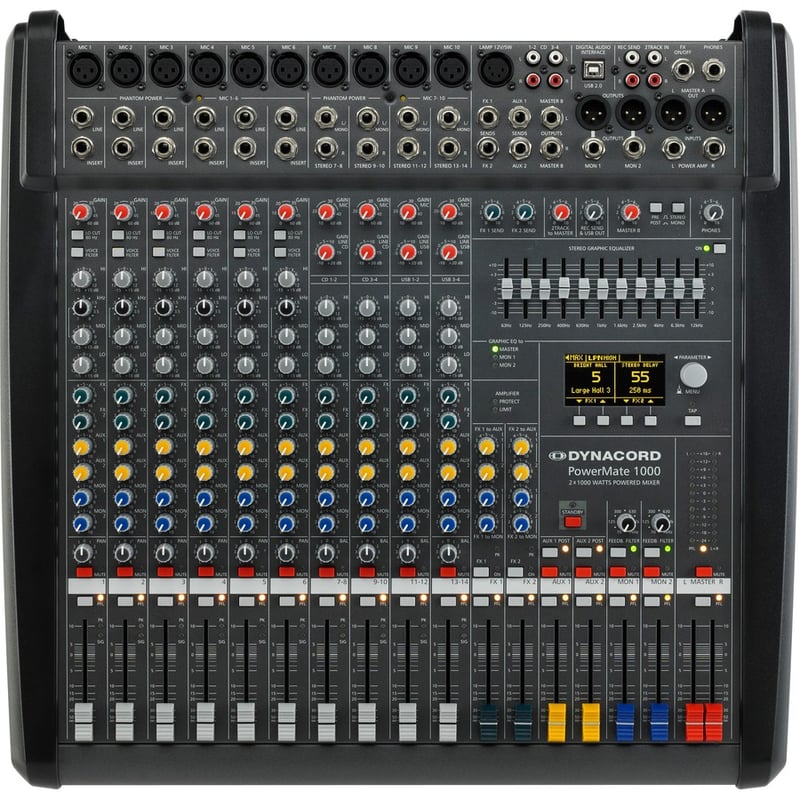 Dynacord 10-channel Compact Power-Mixer - Thumbnail 2
