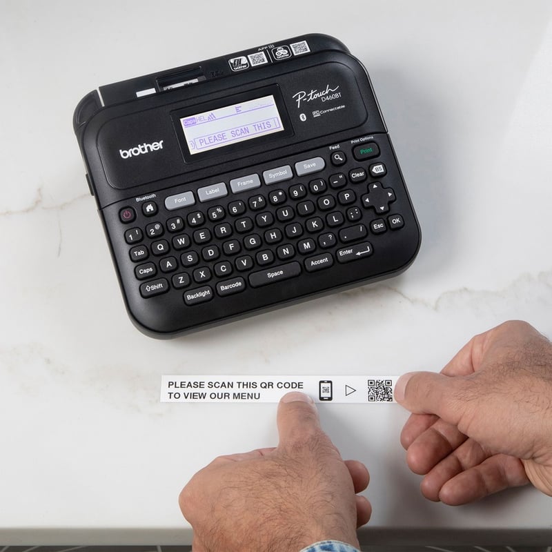 Brother P-touch Business Expert Connected Label Maker with Case PTD460BTVP - Thumbnail 4