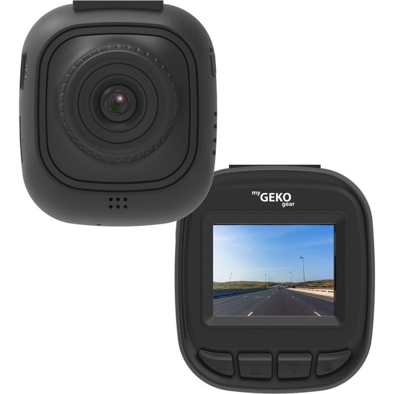 myGEKOgear by Adesso Orbit 132 Full HD 1080p Wi-Fi Dash Cam with Blind Spot Mirrors and 8GB MicroSD Card - Thumbnail 3