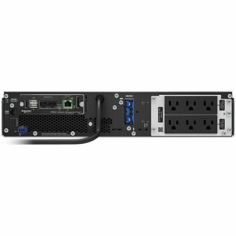 APC by Schneider Electric Smart-UPS SRT 1000VA RM 120V Network Card - Thumbnail 3