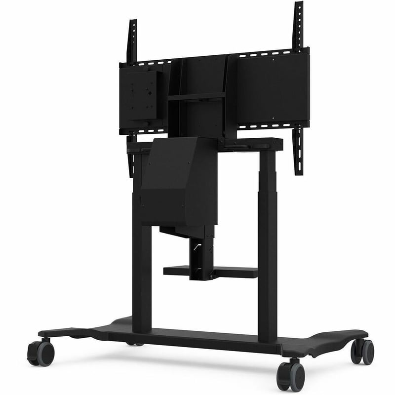 ViewSonic Electric Height Adjustable Mobile Cart With Smooth Motorized Lift - Thumbnail 3