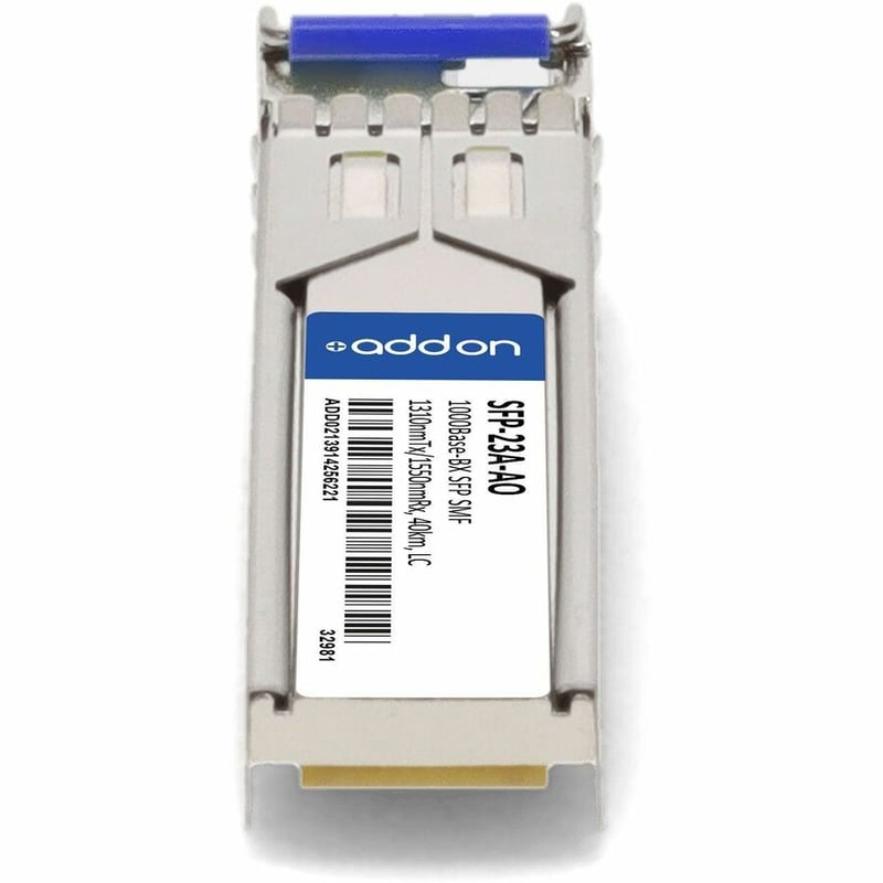 AddOn Rad® SFP-23A Compatible TAA 1000Base-BX SFP Transceiver (SMF, 1310nmTx/1550nmRx, 40km, LC, DOM) - Thumbnail 4