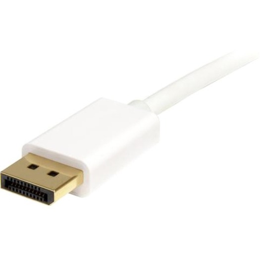 StarTech.com 2m (6ft) Mini DisplayPort to DisplayPort 1.2 Cable, 4K x 2K mDP to DisplayPort Adapter Cable, Mini DP to DP Cable for Monitor - Thumbnail 4