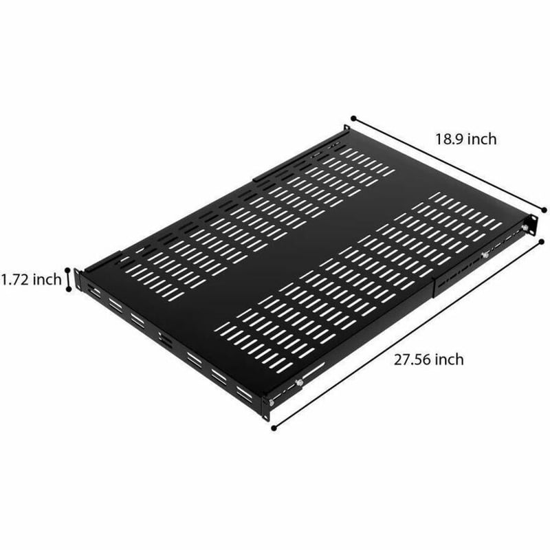 ADJUSTABLE DEPTH FIXED SHELF - HEAVY DUTY - VENTED - Thumbnail 4
