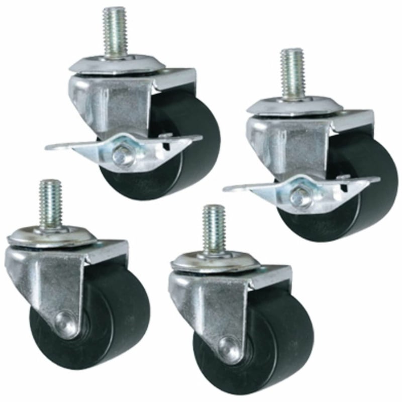 Middle Atlantic Essex Series Caster Kit for Base Series RCS, QAR, or MMR Racks