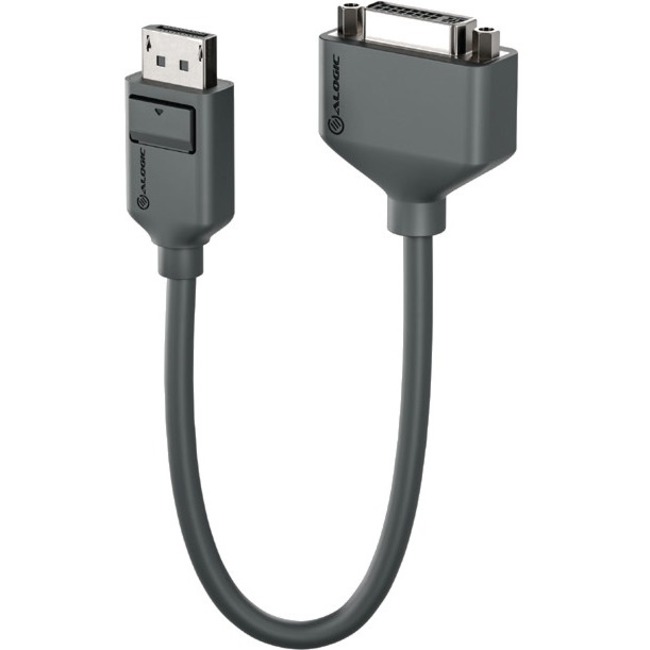 Alogic Elements DisplayPort to DVI Adapter - Male to Female - 20cm - Thumbnail 1