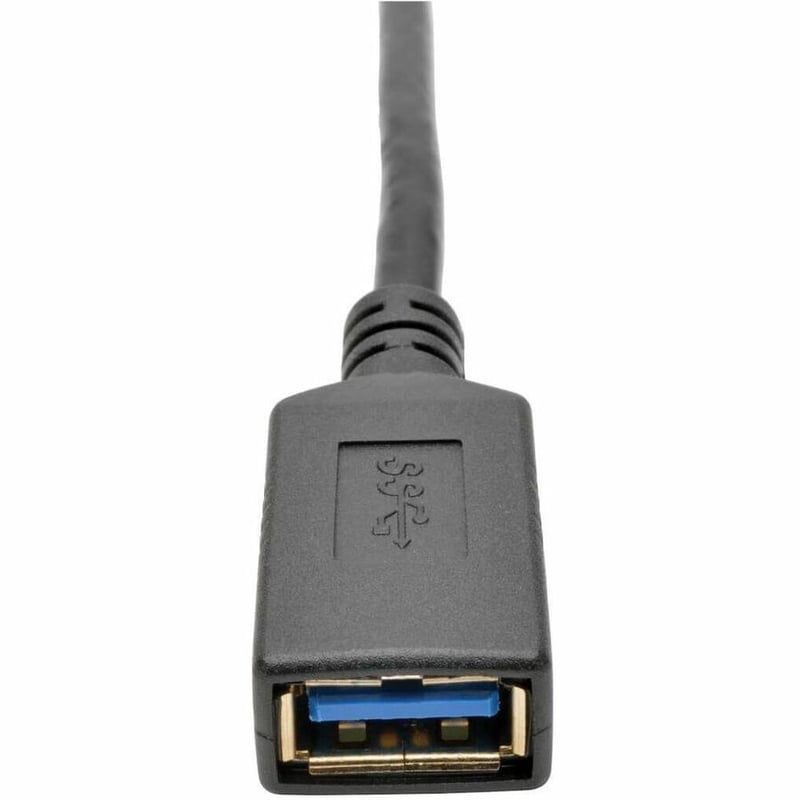 Tripp Lite by Eaton USB-C to USB-A Adapter (M/F) USB 3.2 Gen 1 (5 Gbps) Thunderbolt 3 Compatible 6-in. (15.24 cm) - Thumbnail 2