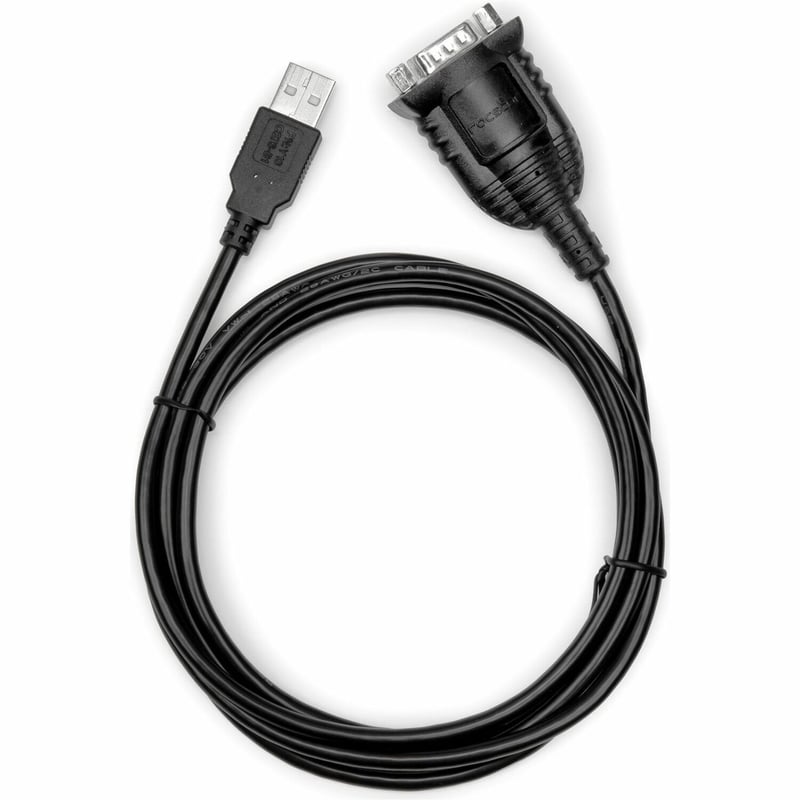 6FT(1.8M)1PORT FTDI USB TO RS23 INTEGRATED FTDI USB UART CHIP-BLACK - Thumbnail 1