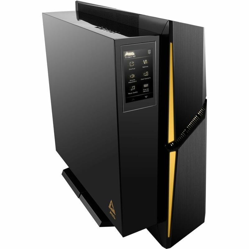 MSI MEG Trident X2 13th MPG Trident X2 13NUF-074US Gaming Desktop Computer - Intel Core i7 13th Gen i7-13700KF - 32 GB RAM DDR5 SDRAM - 1 TB HDD - 1 TB M.2 PCI Express NVMe SSD - Black - Thumbnail 2