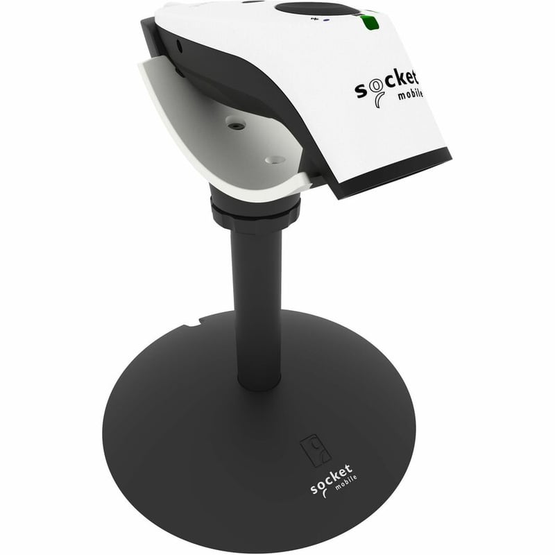 Socket Mobile SocketScan S720, Linear Barcode Plus QR Code Reader, White & Black Dock - Thumbnail 5