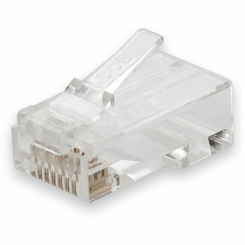 AddOn 100-Pack of RJ-45 Male Non-Terminated Connectors - Thumbnail 1
