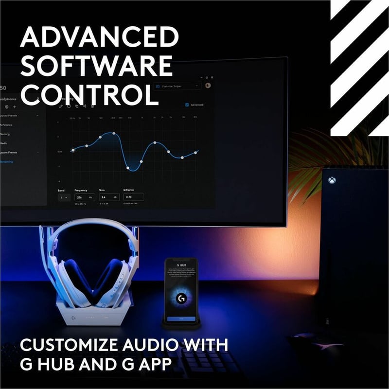 A50 WRLS HEADSET GN 5 PS/XBX/PC WHITE