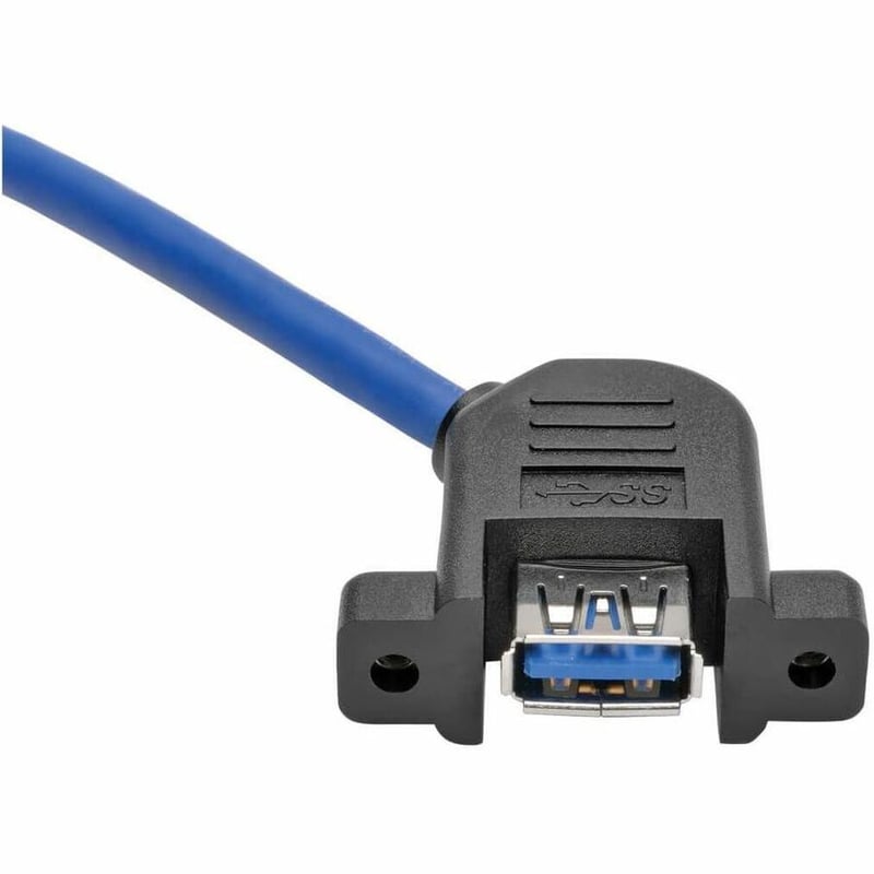 Tripp Lite by Eaton USB 3.0 SuperSpeed Panel-Mount Type-A Extension Cable (M/F) 1 ft. (0.31 m) - Thumbnail 3
